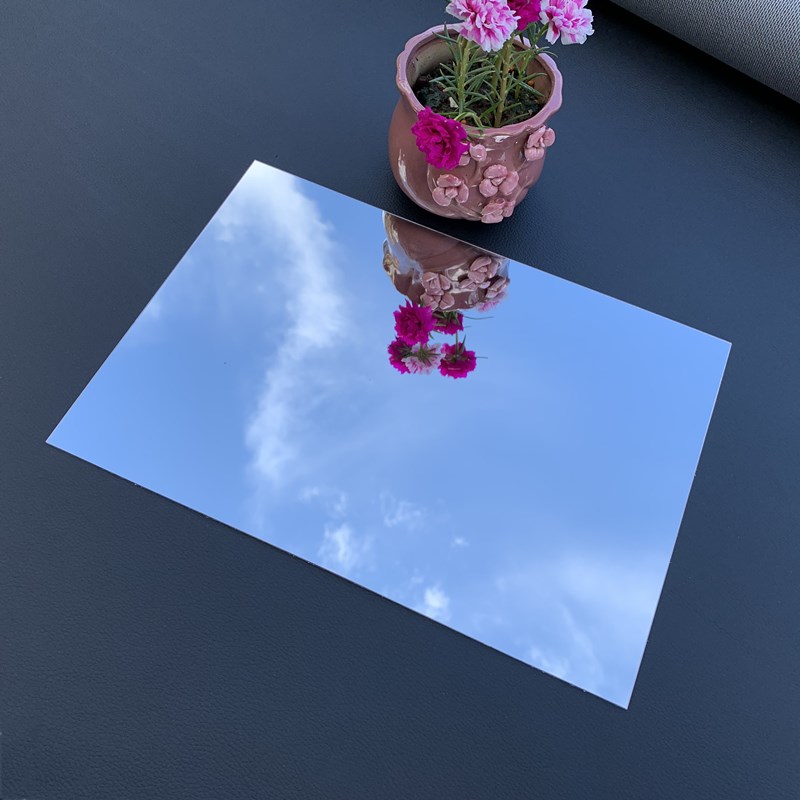 软镜子 PC镜面板 亚克力镜 有机玻璃单面镜双面镜半透镜塑料镜片