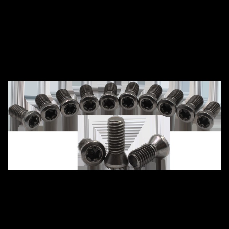 刀杆螺丝12.9级梅花螺丝数控铣刀片刀盘螺丝M2M2.5M3RM3.5M4M5螺