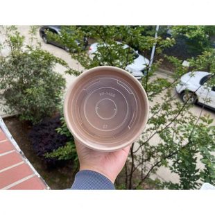 14保加厚塑料外卖碗餐盖只盖60盖0p快家2直p纸碗一次性环盖厂销