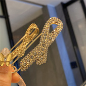 围脖卡扣围巾扣羊绒开衫 披肩固定夹披肩扣夹子扣胸针装 饰别针毛线