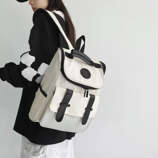 书包立体不塌双肩包硬壳电脑背包大容量商务旅行硬挺防水支撑时尚