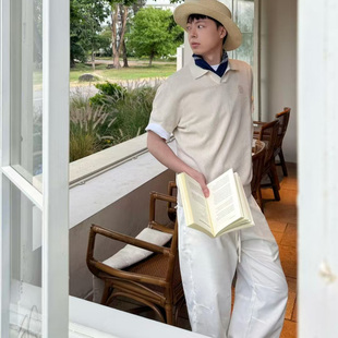 薄款 XKZB 短袖 高端轻奢polo衫 户外上衣商务翻领t恤男 男款