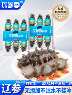 探参季大连即食海参开袋即食新鲜海参独立包装袋一斤正宗野生辽参