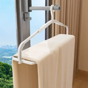 大衣架晒被子床单专用可伸缩超大晾衣架家用阳台JH 下单立减50