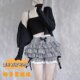 可爱jk防走光裤 裙蓬蓬短裙少女百搭格子蛋糕蓬蓬裙女夏裙子小个子