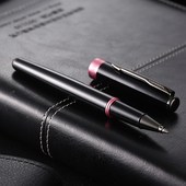 英雄签字笔5020a全钢不掉漆款 商务高档金属宝珠笔重手感男女士中