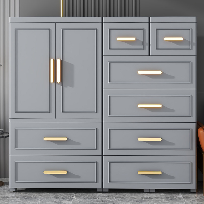 精选特大号加厚双开门简易儿童衣柜家用卧室塑料收纳柜婴儿宝宝小,住宅家具,独立衣柜,淘宝优惠券,粉丝福利购,淘宝优惠卷