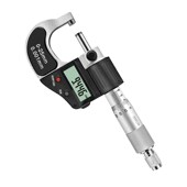 广陆数显外径千分尺0 25mm高精度0.001mm电子数字螺旋测微器