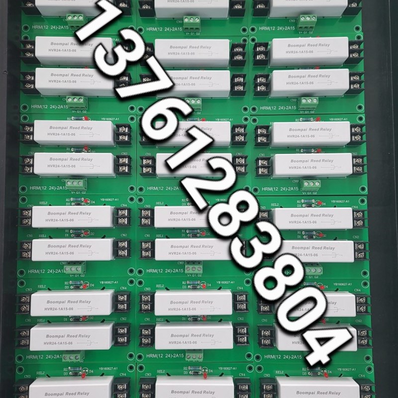 HRM24-2A15  线圈电压Dc24V干簧继电器模组,导轨式安装