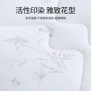 杰元家纺臻选元绒棉四季被全棉春秋被单人双人立体暖绒加厚冬被芯