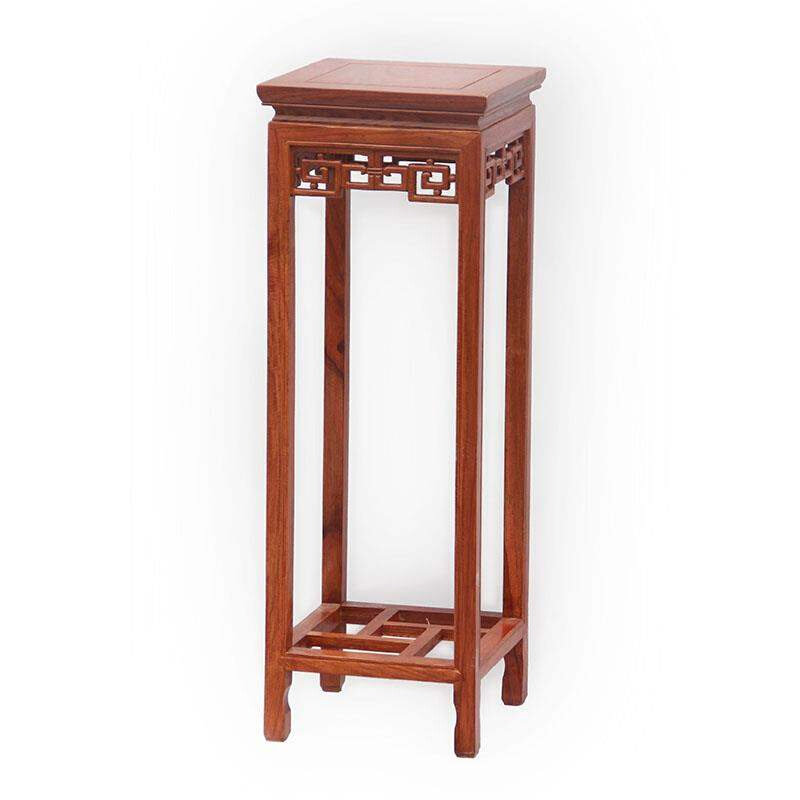 龙上龙（longshanglong）东阳木雕实木hua li 木格子阳台落地式花