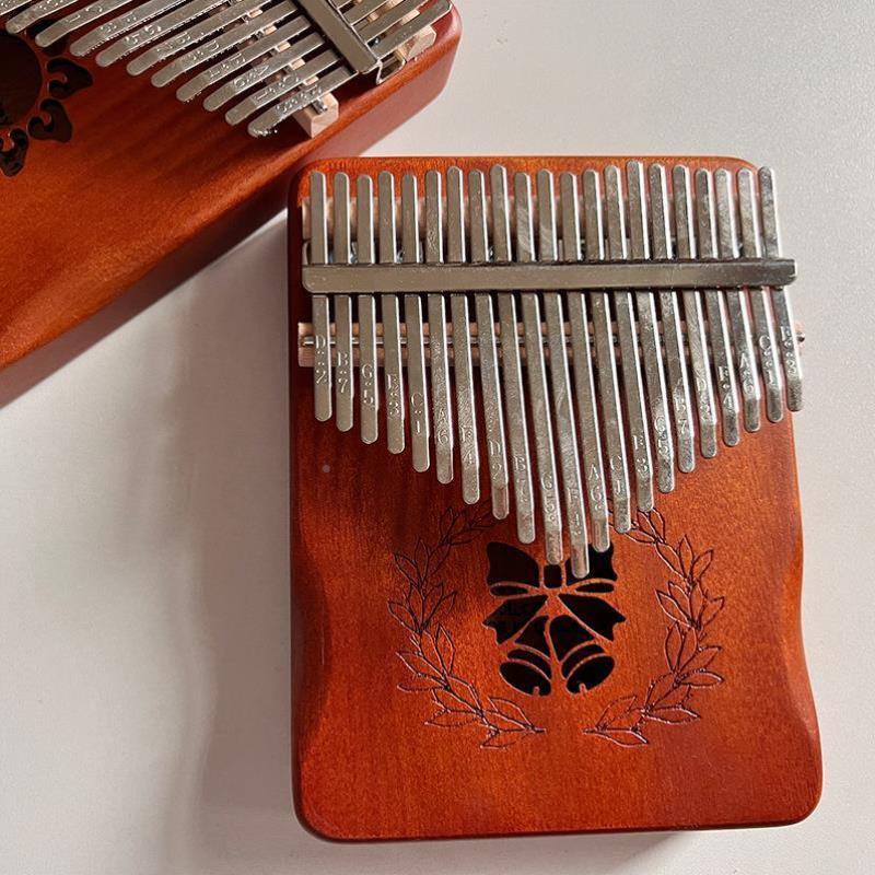 拇指琴卡林巴琴21音手指琴女生初学者乐器kalimba17音手指钢琴定