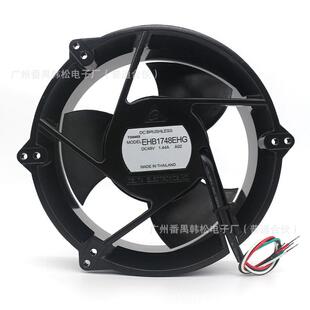 原装Delta台达17251 48V EHB1748EHG 17CM暴力散热风扇风机大风量