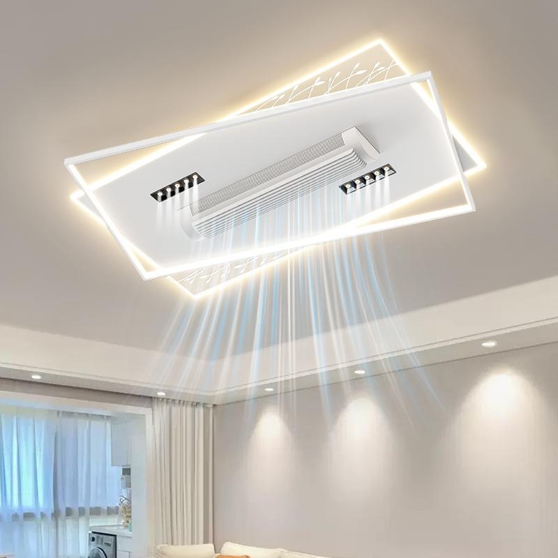 跨境现代简约中山新款2025led无叶风扇灯卧室吸顶灯客厅大气灯具