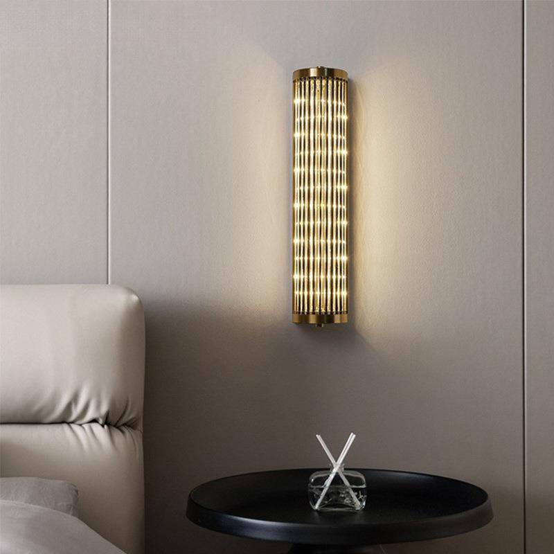 法式轻奢水晶壁灯艺术走廊过道客厅背景创意墙灯卧室氛围led灯具