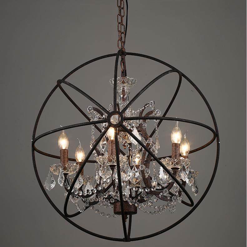 美式乡村水晶吊灯铁艺复古loft圆形酒吧餐厅客厅服装店地球仪灯具,鲜花速递/花卉仿真/绿植园艺,割草机/草坪机,淘宝优惠券,粉丝福利购,淘宝优惠卷