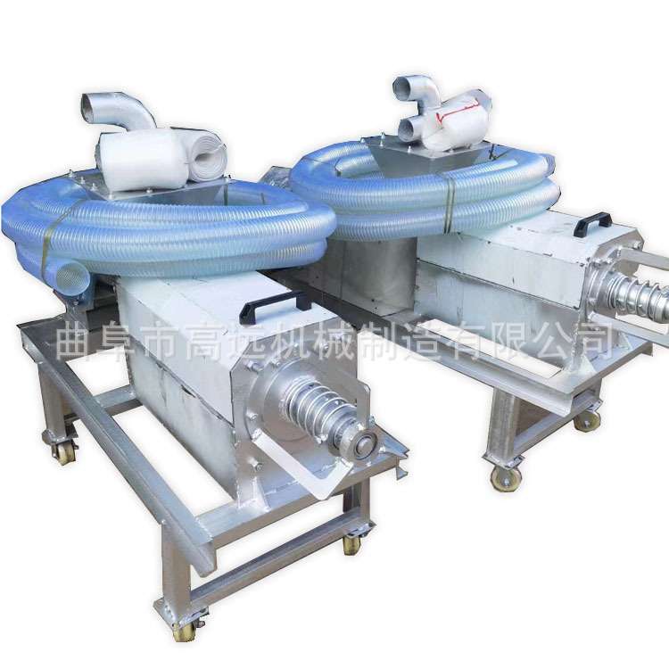 斜筛猪粪干湿离机 畜牧用粪便固液分离器 养猪场脱水机