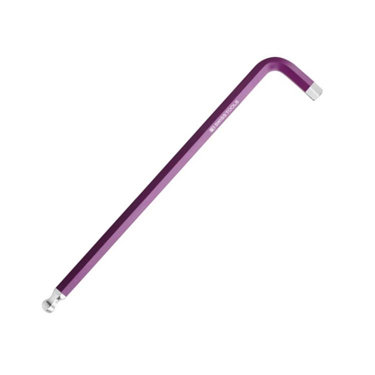 进口瑞士PB工具 212LRB系列1.5 2.5 3 4mm公制球头加长内六角扳手