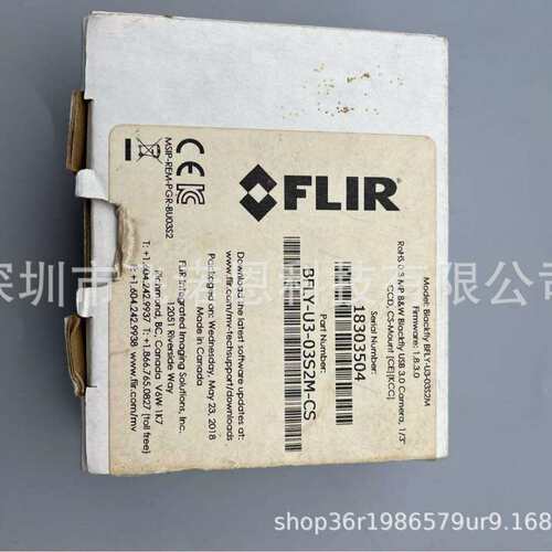 FLIR POINTGREY BFLY-U3-03S2M-CS原装现货