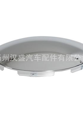 六槽镀铬前轮轮毂盖Chrome Front Hub Cap With 7/16