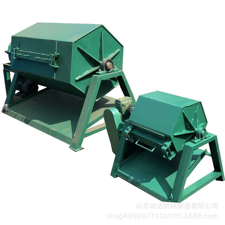 1000升大型滚筒抛光机图片 钢管棱角打磨去毛刺机 除锈机