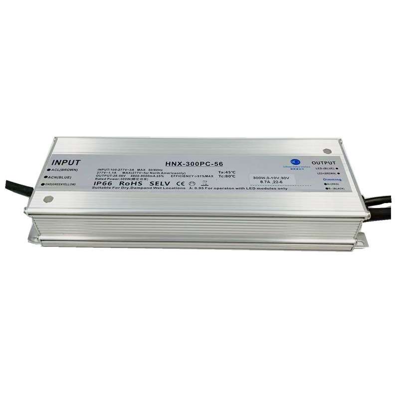 0-10V调光电源恒流驱动50-320W路灯电源防水IP67镇流器