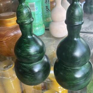 金丝楠木波纹葫芦新款艺铭仙苑创意楠木上阴色葫芦摆件送礼佳