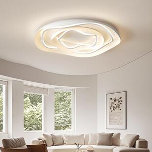 客厅主灯2025新款轻奢感现代简约大厅吸顶灯全屋组合灯具套餐