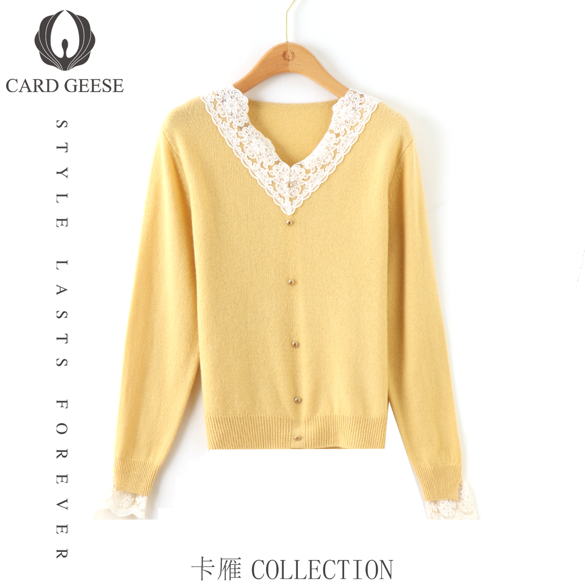 【Mina高奢】CARD GEESE/卡雁 新款毛衣#AKY-25M1172-3180