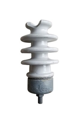 线路柱式绝缘子R5ET105L高压针式陶瓷支柱绝缘子PS-15/300PS-15/5