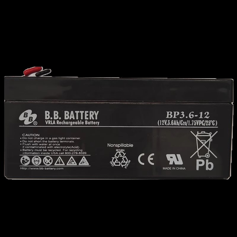 BB美美蓄电池BP5-12lV17AH15AH3.6H12AH24AH38AH100AH电源应急EUP