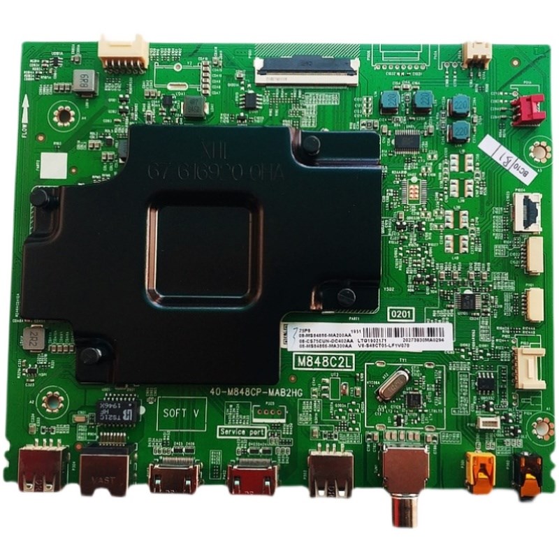 TCL原装75P8 75D8电视机主板40-M848CP-MAB2OHG M848C2L测试好