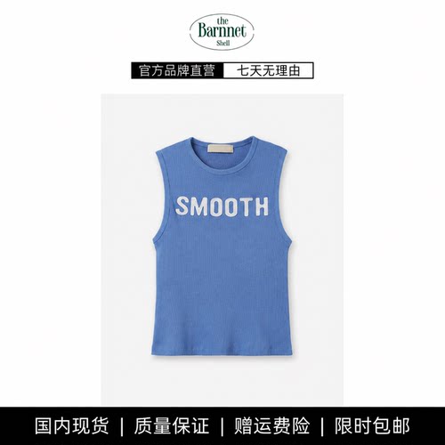 【现货】theBarnnet shell夏季新款韩国设计师李锦华同款工字背心