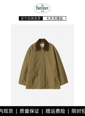 【现货】theBarnnet shell秋季新款韩国设计师氛围感工装夹克外套