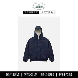 【现货】八奶家thebarnnet双面穿字母刺绣摇粒绒连帽外套+运动裤