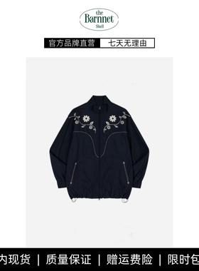 【现货】theBarnnet shell韩国设计师尹恩惠同款花卉刺绣夹克外套