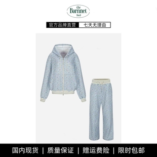 兔子印花连帽外套长裤 shell韩国林娜琏款 theBarnnet 套装 现货
