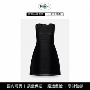 【现货】theBarnnet shell韩系肌理无袖连衣裙东大门方领背心裙