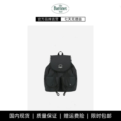 【现货】GROVE EDGE韩国小众可爱甜美蕾丝花边抽绳翻盖双肩包背包