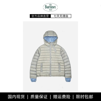 【现货】theBarnnet shell排骨羽绒服韩系女装保暖零压感连帽外套
