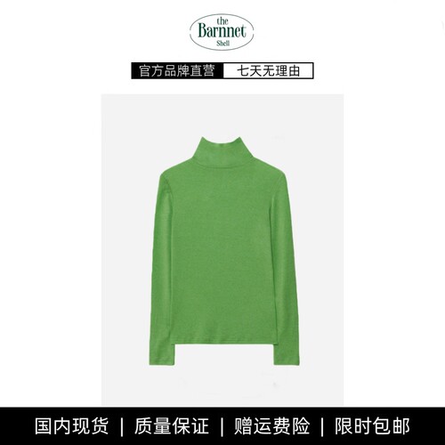 【现货】theBarnnet shell韩国设计师静媛柔软舒适羊毛高领打底衫
