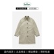 百搭两面穿大衣外套 barnnet八奶风衣复古中长款 现货 韩国the
