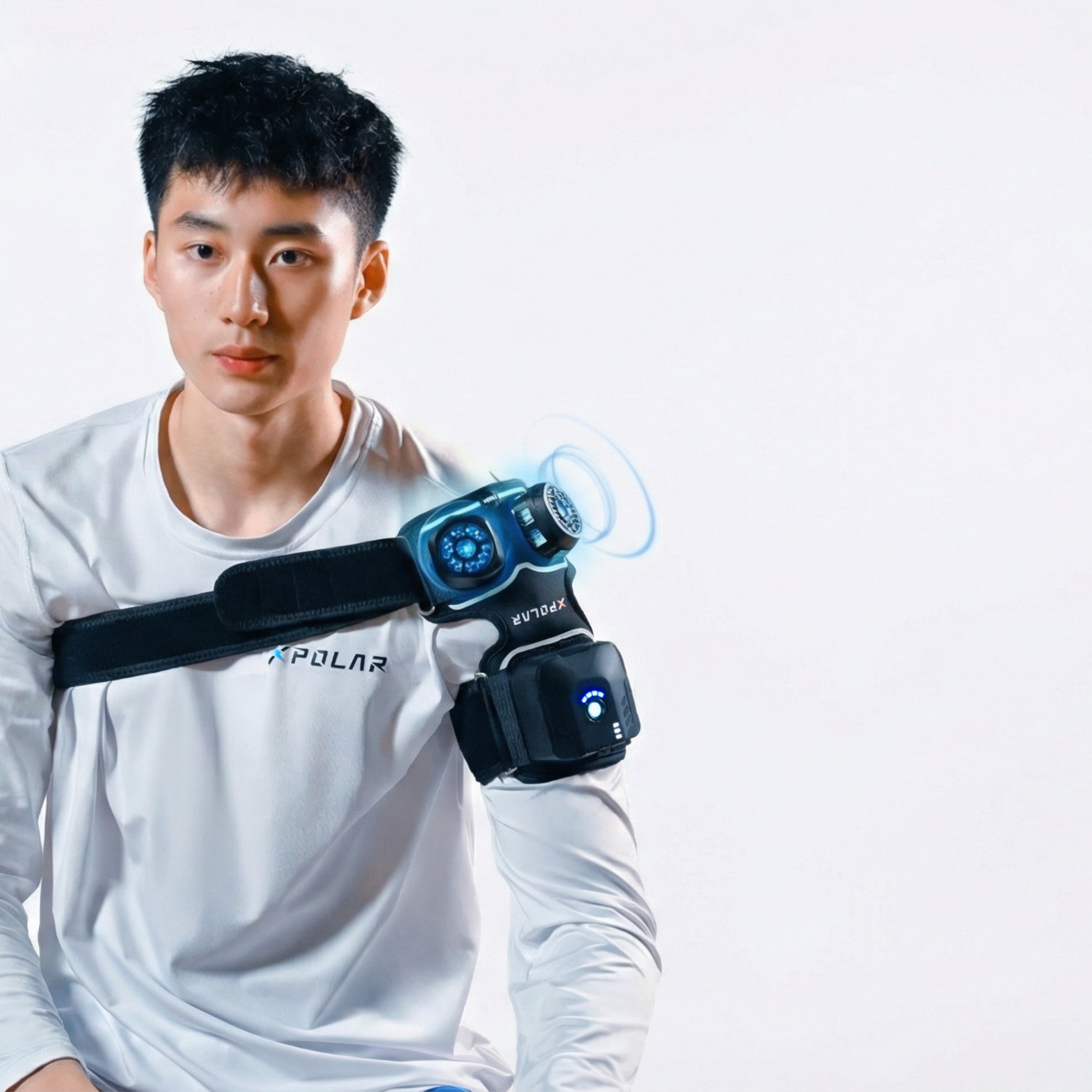 XPOLAR Xlite运动恢复仪冰敷热敷腿部手腕关节腱鞘跟腱智能按摩仪