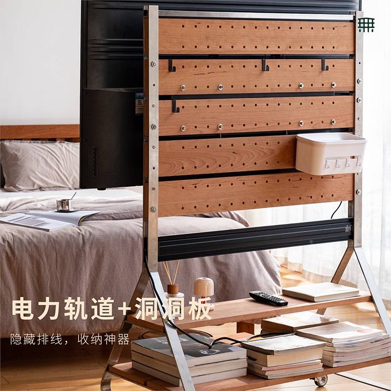 即无所木有05953机移电动支锈客小户厅型卧架室钢显示挂器落不视