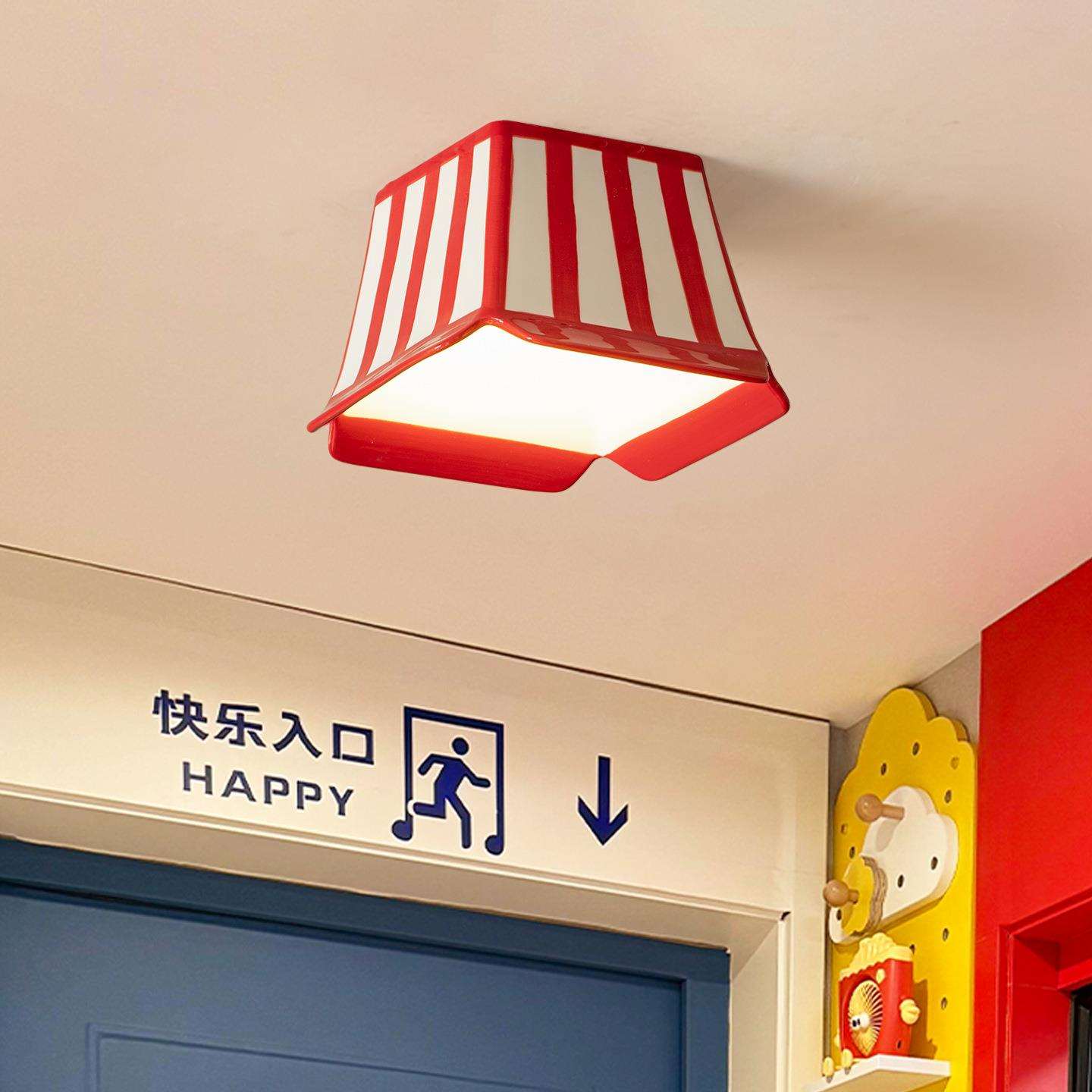 陶瓷过道灯走廊灯玄关灯飘窗吸顶灯复古创意日式衣帽间中古阳台灯