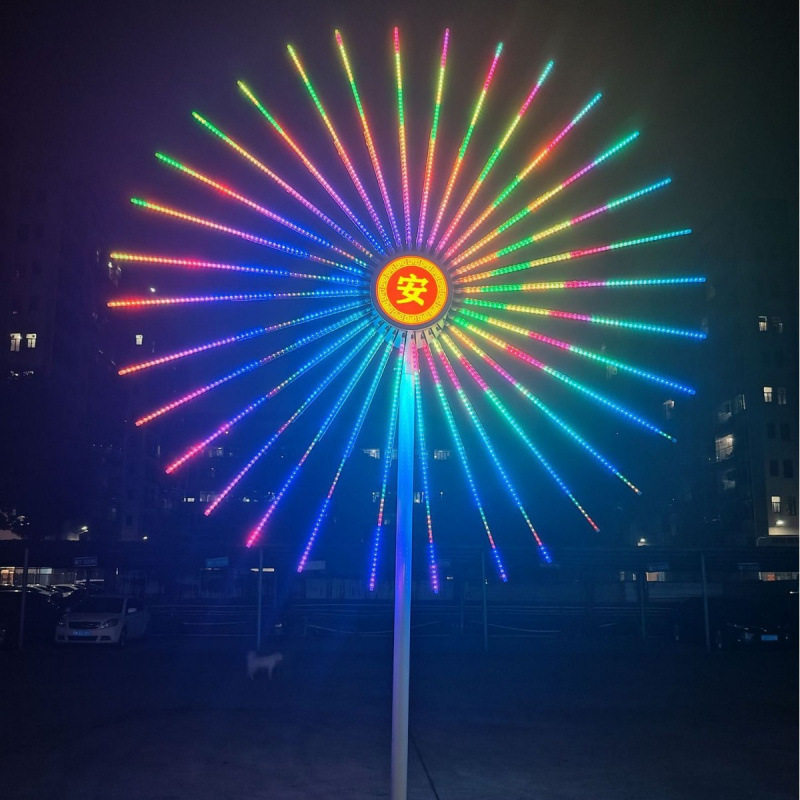 户外防水节日亮化烟花树灯