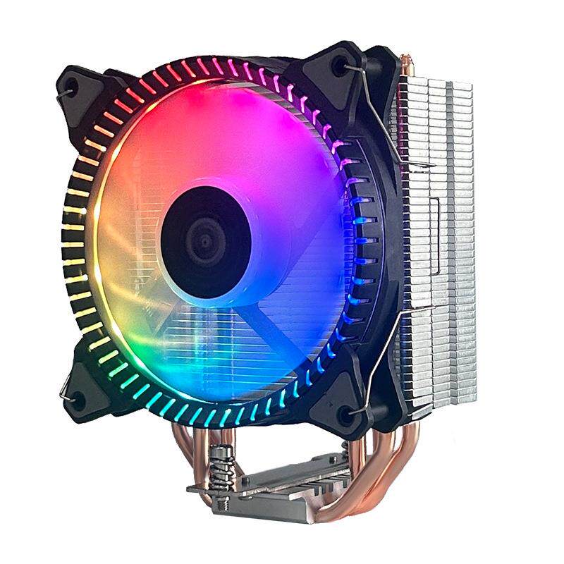 4热管CPU散热器风冷静音115X 1700 1366 2011双路X79主板电脑风扇
