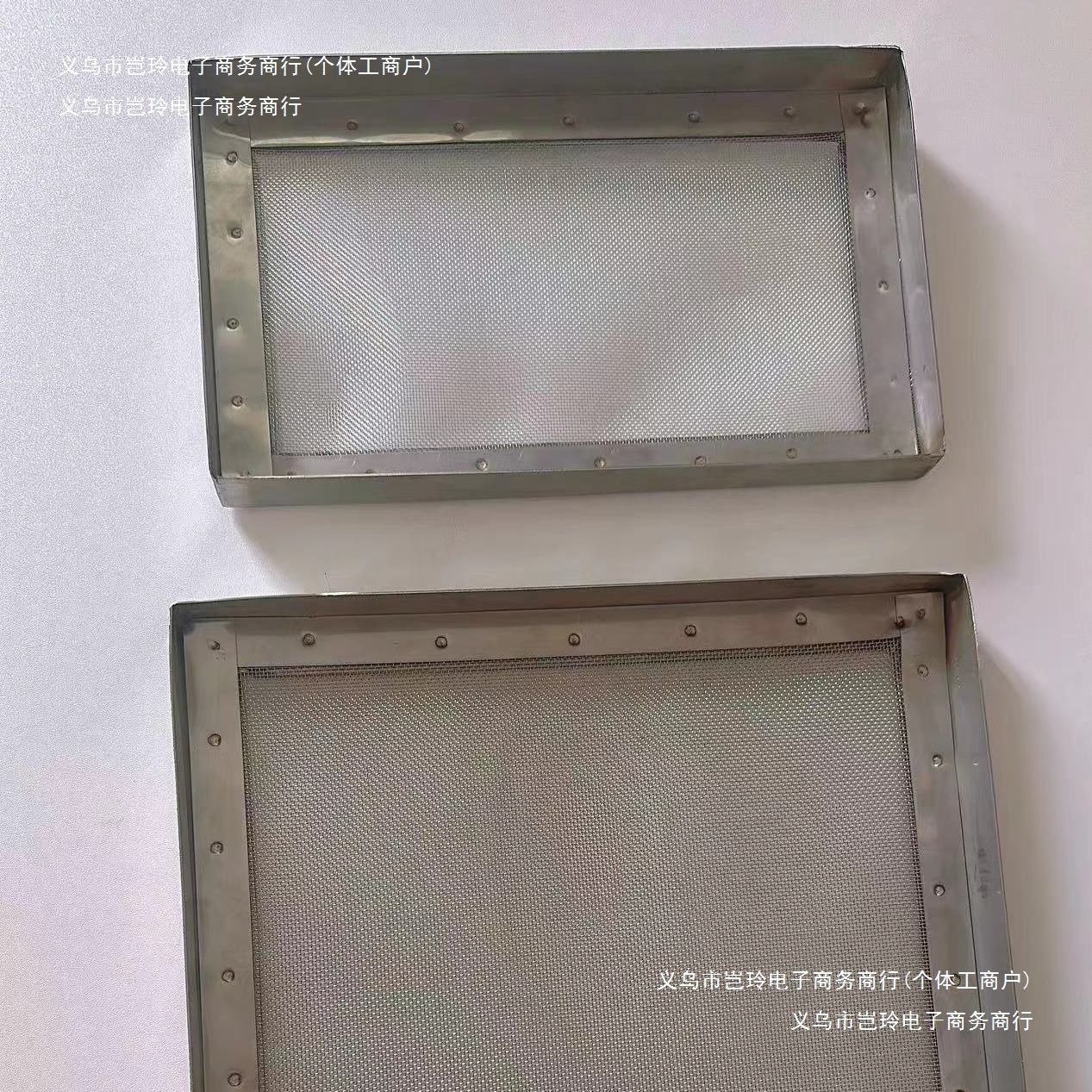 转箱鱼缸304不锈钢鱼缸过滤网筛过滤鱼便直角残渣分离过滤网超细