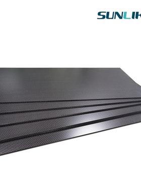 K平纹亚光高强度碳纤板碳板碳纤维板碳素纤维板xmm