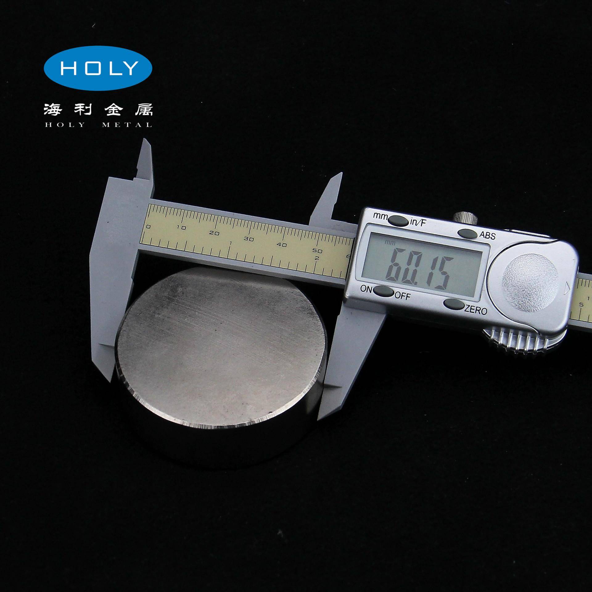 供应钕铁硼强磁磁铁磁钢圆形D60*20稀土永磁N52强力磁铁